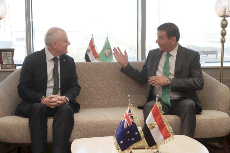 وزير الزراعة وسفير استراليا يبحثان التعاون فى التبادل التجاري والثروة الحيوانية