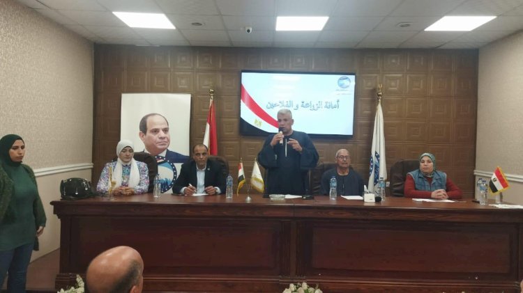 «مستقبل وطن» يكثف جهوده لدعم الإرشاد الزراعي للفلاحين بالجيزة