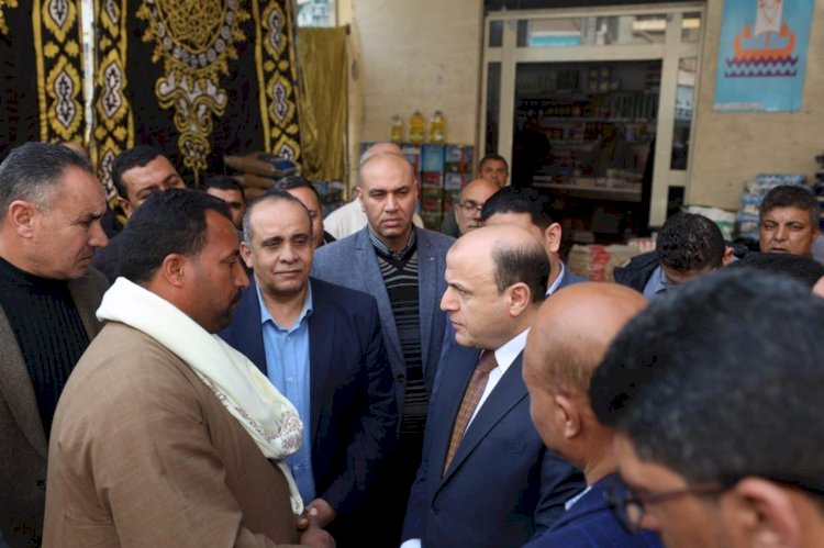 محافظ كفرالشيخ  يؤكد استمرار افتتاح المزيد من المعارض بقرى المحافظة