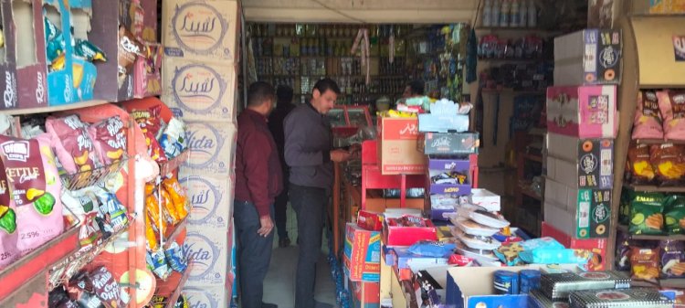 حملات تموينية  بكفر الشيخ وضبط سلع غير صالحة للاستهلاك