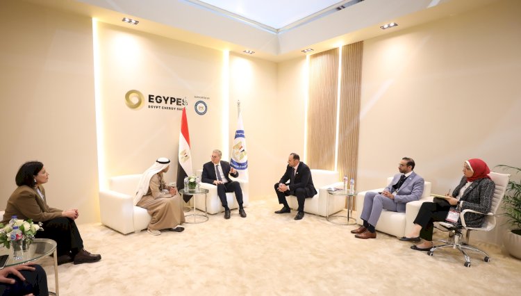وزير البترول يلتقي وفد أركيوس للطاقة في ختام مؤتمر إيجبس 2025