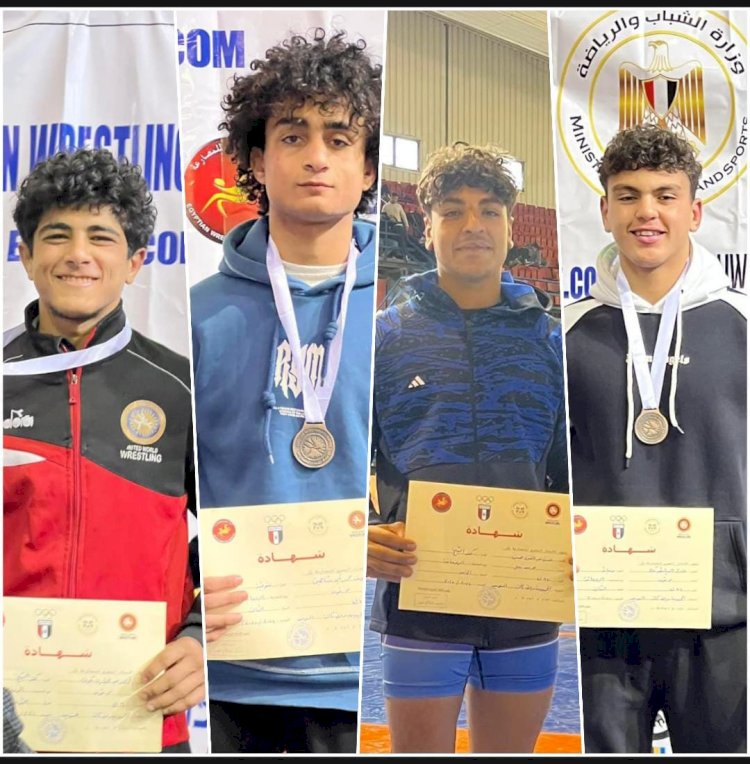 مصارعة المشروع القومي للموهبة بكفر الشيخ تحصد الذهب والبرونز