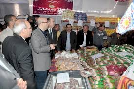 محافظ المنيا يفتتح معرضين " أهلاً رمضان " بسمالوط