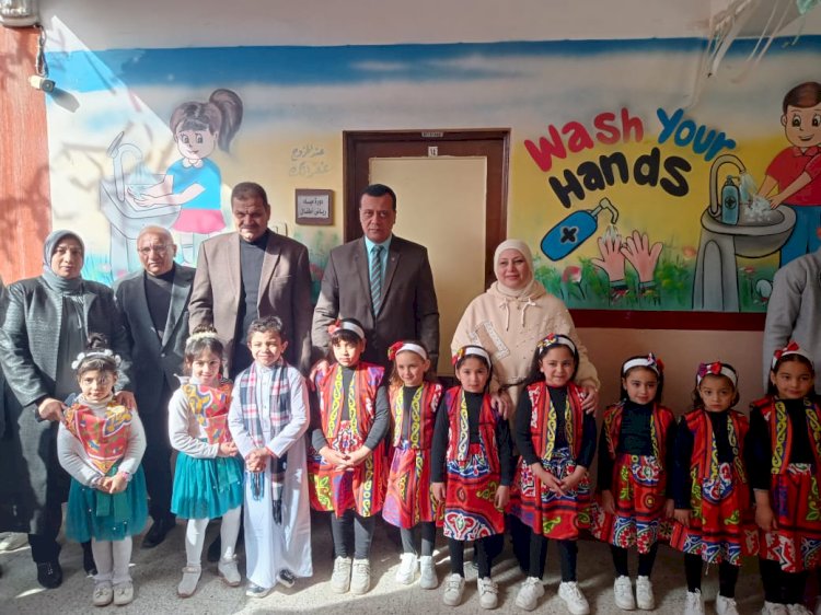 رياض أطفال أخميم يحتفلون بحلول شهر رمضان المبارك