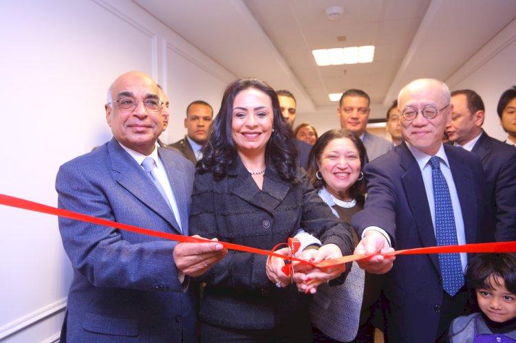 وزيرة التضامن تفتتح مركز استقبال أبناء العاملين والعاملات بالوزارة