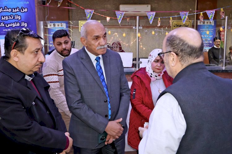 السكرتير العام يتفقد إجراءات تلقي طلبات التصالح بالمراكز التكنولوجية بسوهاج