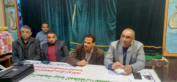 مدير عام التعليم بأبوتشت يوجه بتكثيف المتابعة الميدانية علي المدارس