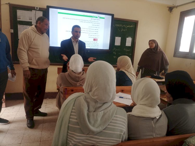 وكيل تعليم كفر الشيخ يتفقد المدارس ويتابع التقييمات