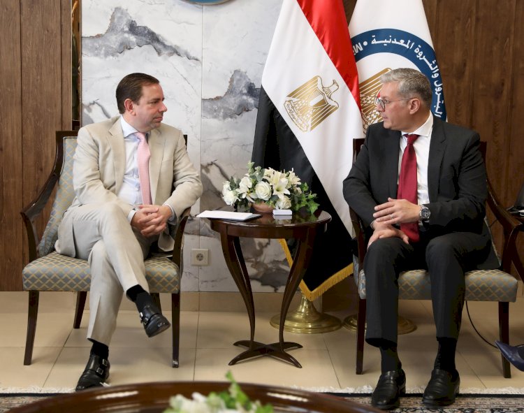 وزير البترول يناقش التعاون مع رئيس شركة شل العالمية