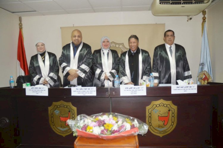 نيفين مصطفى تحصل على الدكتوراه عن المبادرة الرئاسية حياة كريمة