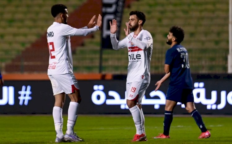 الزمالك يفوز على انبى ويحتل المركز الثالث بعد نهاية الدور الأول في دورى نايل