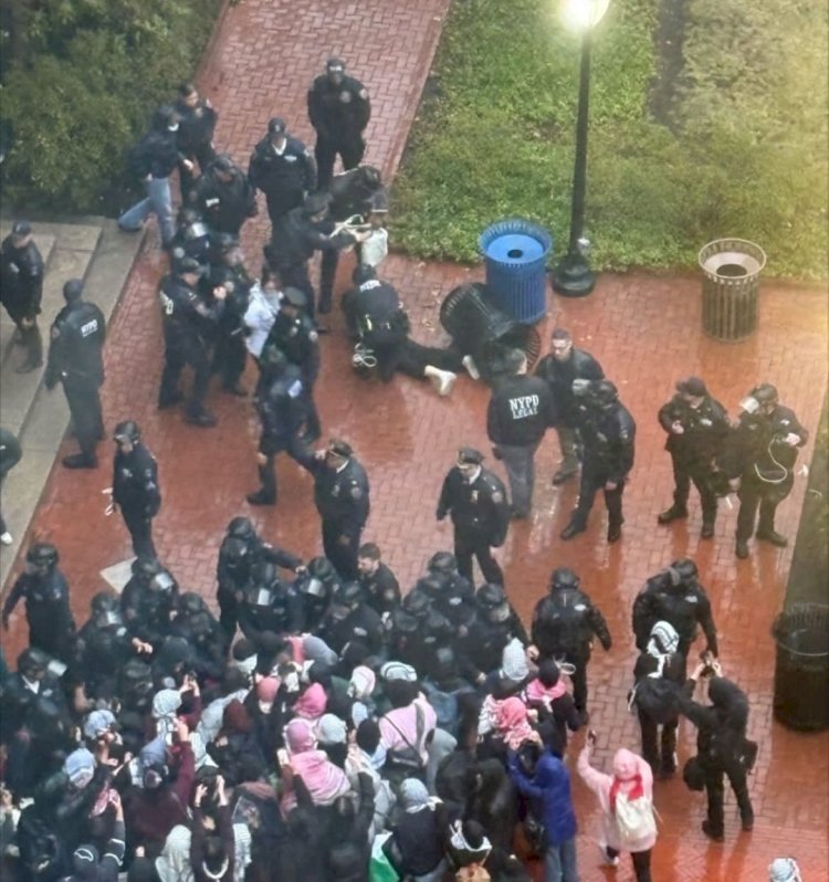 الإبلاغ عن وجود قنبلة في جامعة كولومبيا بنيويورك والشرطة تخلي المبني