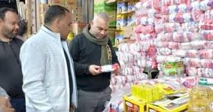 ضبط 106 مخالفات خلال حملات تموينية مكبر على الأسواق والمخابز بالمنيا