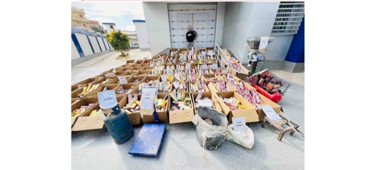 ضبط ورشة لتصنيع الألعاب النارية بداخلها أكثر من 3 مليون قطعة بالفيوم