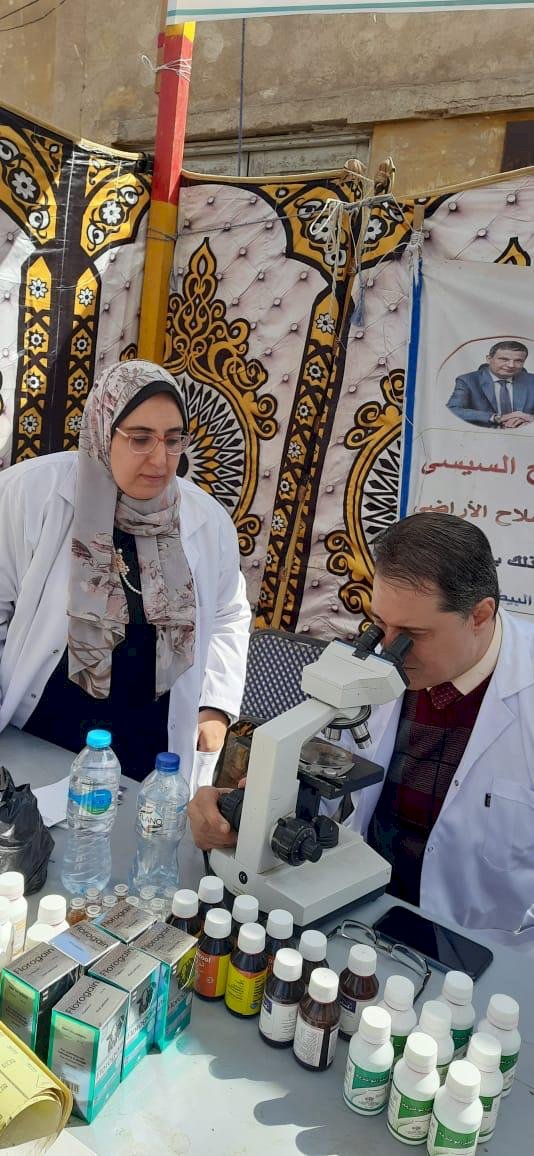 الخدمات البيطرية تنفذ 459 قافلة علاجية  في 350 قرية لدعم الثروة الحيوانية