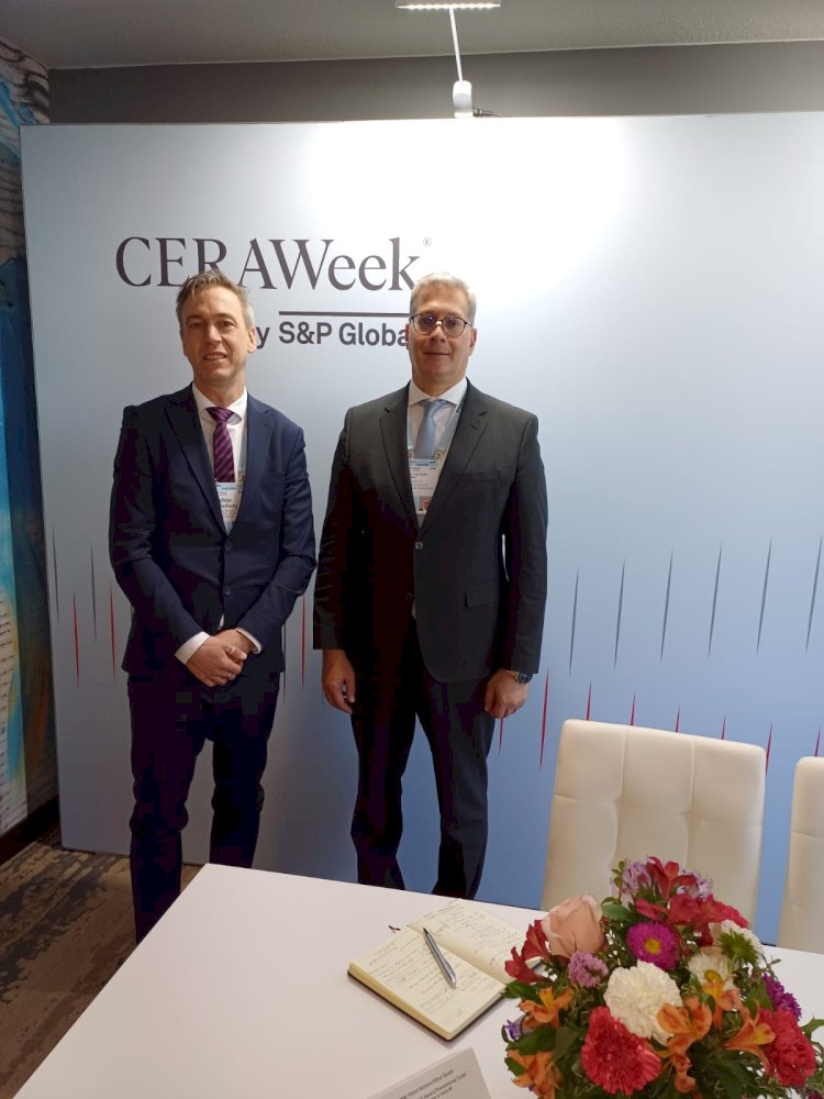 تعاون مصرى الماني فى مجالات الغاز الطبيعي وإنتاج الهيدروجين وتجارة الكربون