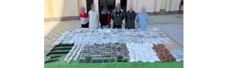 ضبط  تشكيل عصابى  من جالبى ومتجرى المواد المخدرة بالقليوبية