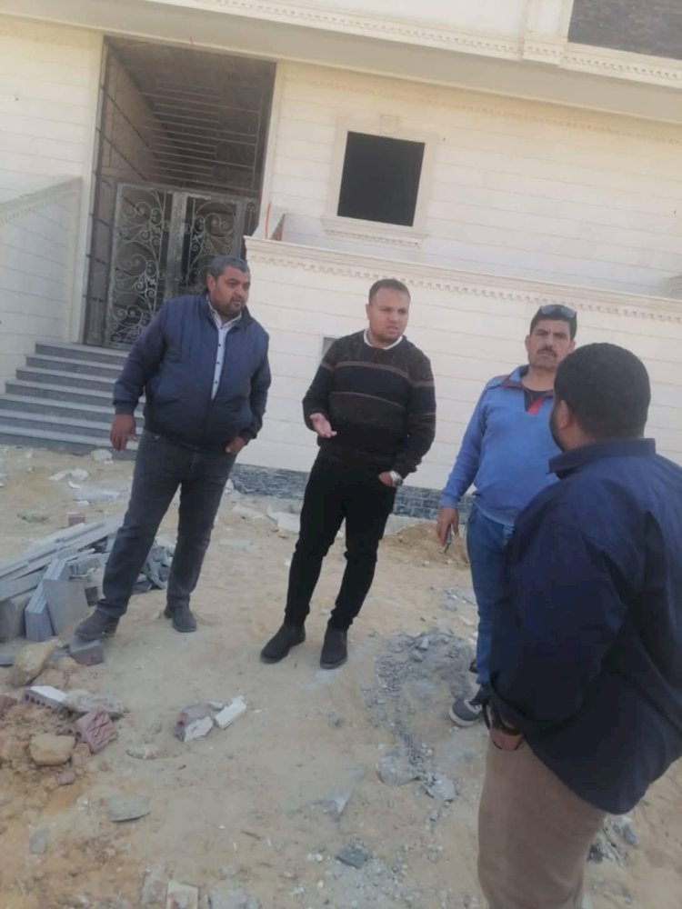 جهاز مدينة 6 اكتوبر يزيل 10 مخالفات بناء