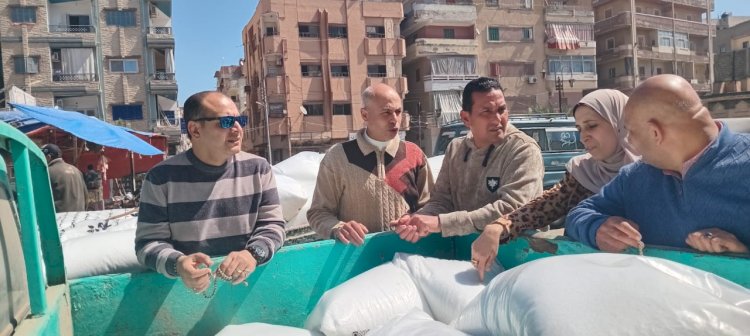 حملة تموينية على المخابز بكفرالشيخ
