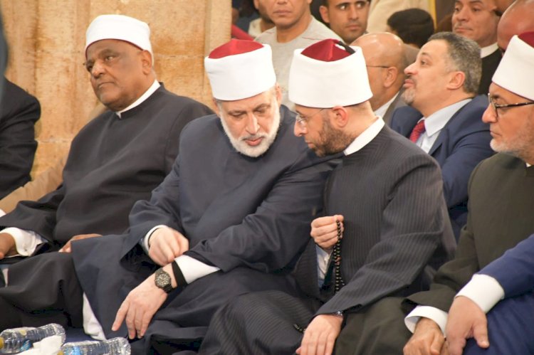 ألازهري يشهد احتفال الجامع الأزهر  بذكرى غزوة بدر