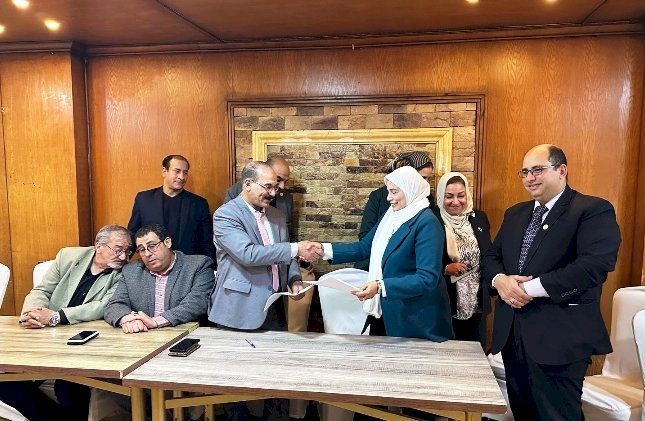 تفاصيل بروتوكول التعاون المبرم بين نقابة "العلوم الصحية" و "جامعة المنصورة الأهلية"
