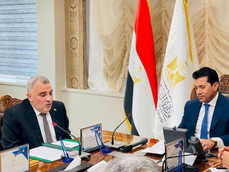 بروتوكول تعاون بين  الشباب والرياضة وجهاز حماية وتنمية البحيرات والثروة السمكية