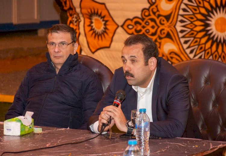 فاروق والغنام يتفقدان مشروع استصلاح  الجهاز لمساحة 650 ألف فدان بشرق العوينات