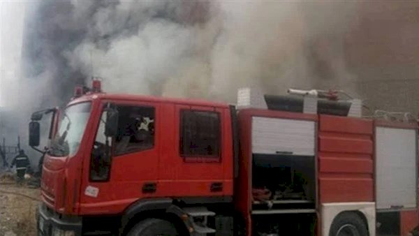 السيطرة على حريق معرض «أهلا رمضان» بملوي جنوب المنيا