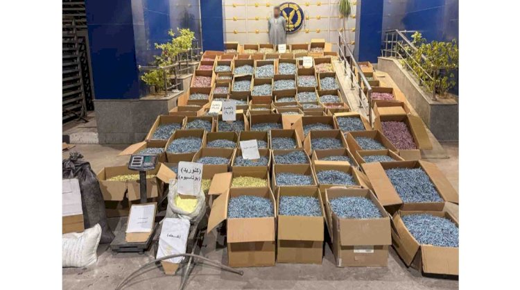 ضبط عامل لقيامه بإدارة ورشة لتصنيع الألعاب النارية بالفيوم