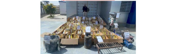 ضبط أكثر من6,5  مليون قطعة ألعاب نارية بحوزة متهمين بالفيوم