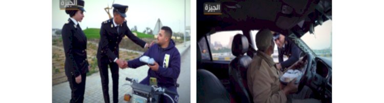 الداخلية تواصل توزيع وجبات إلافطار على الصائمين