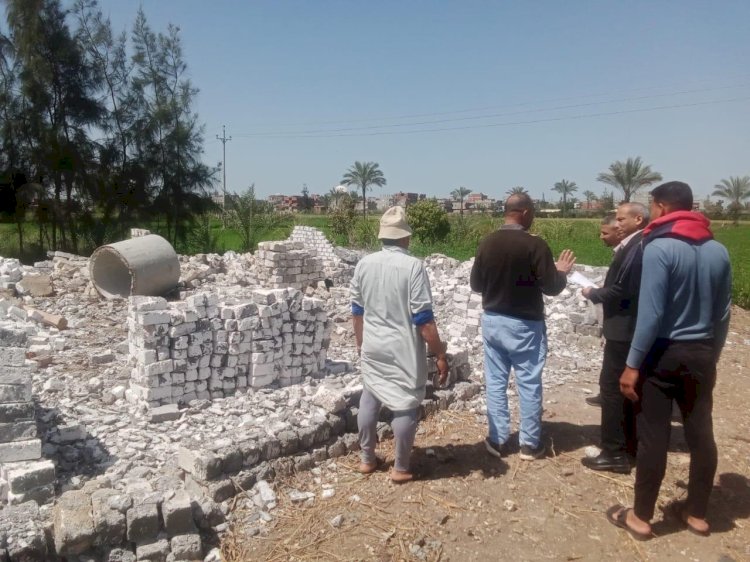 غرفة العمليات المركزية لحماية الأراضي تتابع منع التعديات على الرقعة الزراعية