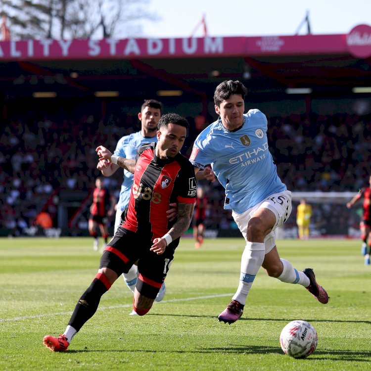 مانشستر سيتى  يفوز على بورنموث ويتأهل لنصف نهائى كأس الاتحاد الإنجليزي