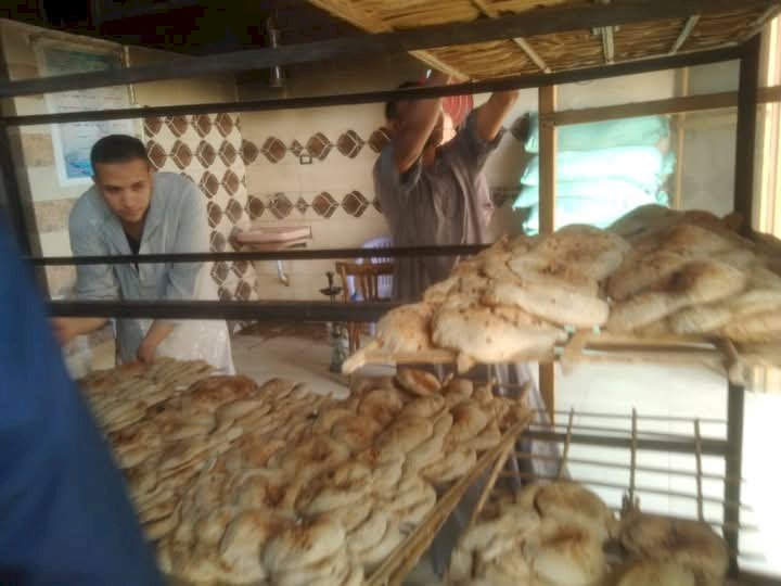 المخابز البلدية بقنا تعمل بكامل طاقتها في ثاني  ايام عيد الفطر المبارك