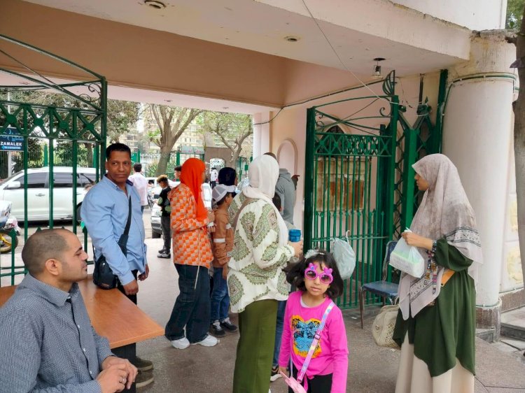 رئيس الخدمات البيطرية يتفقد حديقة الأسماك ويتابع استقبال الحدائق للزائرين