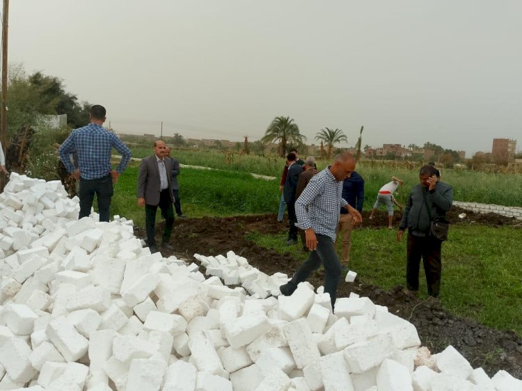 بالصور رئيس حماية الأراضي يتابع منع التعديات والازالات الفورية بكفر الشيخ
