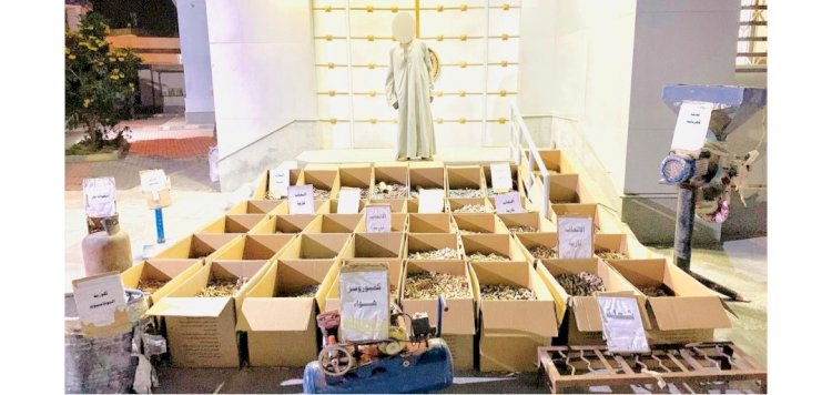 ضبط عامل لقيامه بإدارة ورشة لتصنيع الألعاب بالفيوم