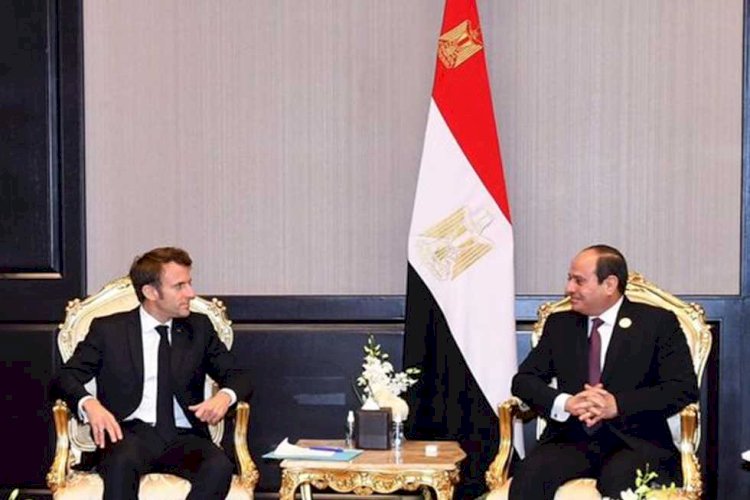السيسي وماكرون يوقعان عددًا من الاتفاقيات