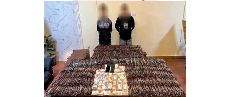 ضبط أخطر  4 تجار أسلحة لقيامهم بالترويج لبضاعتهم عبر الفيس بالجيزة والشرقية