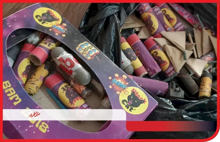 إصابة طفل بإصابات بالغة ببنى سويف بسبب الألعاب النارية