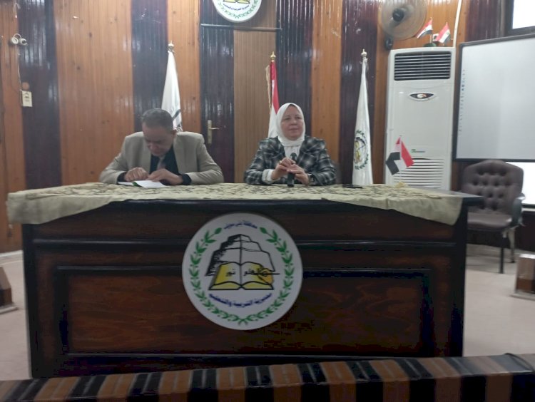 جلسة حوارية حول مقترح شهادة البكالوريا المصرية بتعليم بني سويف