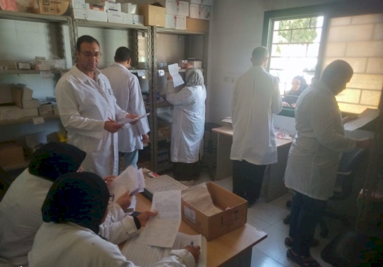 فحص وتوفيرالعلاج لــ 860 حالة في قافلة طبية مجانية ببنى سويف