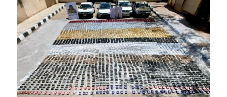 ضبط تشكيل عصابى بحوزته 3 طن حشيش بجنوب سيناء