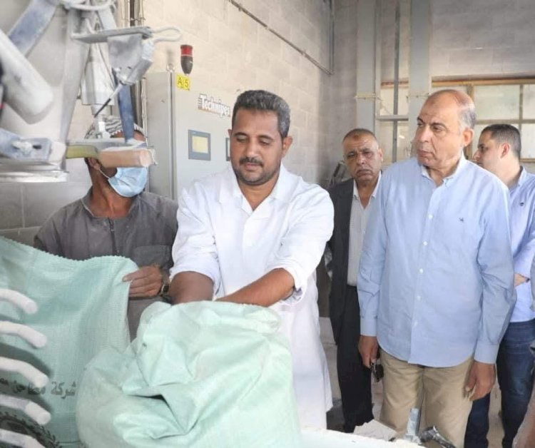 محافظ المنيا يعلن بدء موسم توريد القمح لعام 2025