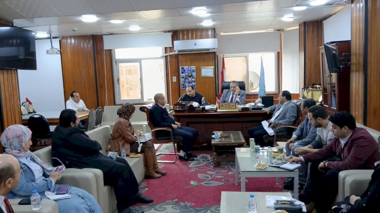 اجتماع تنسيقي للتعاون في مجال مواجهة الطوارئ والحوادث بكفرالشيخ