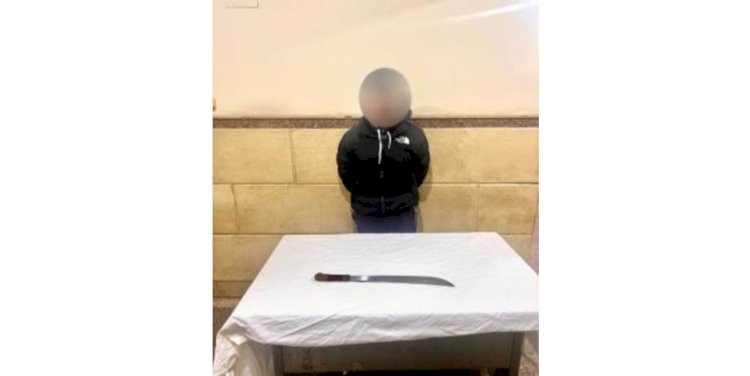 ضبط شيف فيديو الحركات إلاستعراضيةبسلاح أبيض بالإسماعيلية