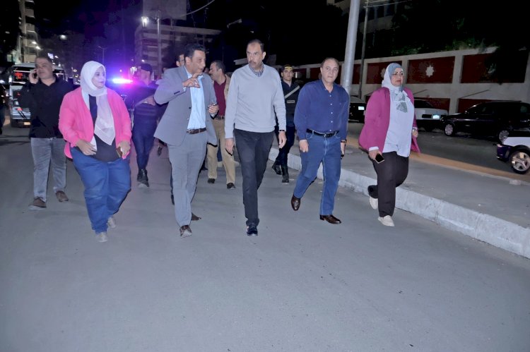 محافظ سوهاج يتابع أعمال الرصف بعدد من شوارع المدينة