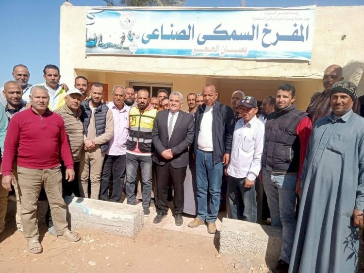 المدير التنفيذى لتنمية الثروة السمكية في زيارة ميدانية للمفرخات بالشرقية