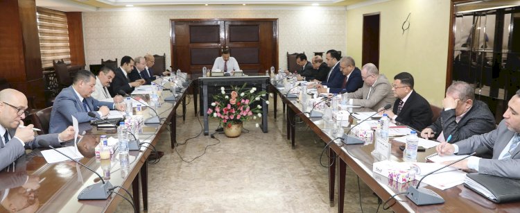 وزير الزراعة يترأس إجتماع مجلس إدارة الإصلاح الزراعي