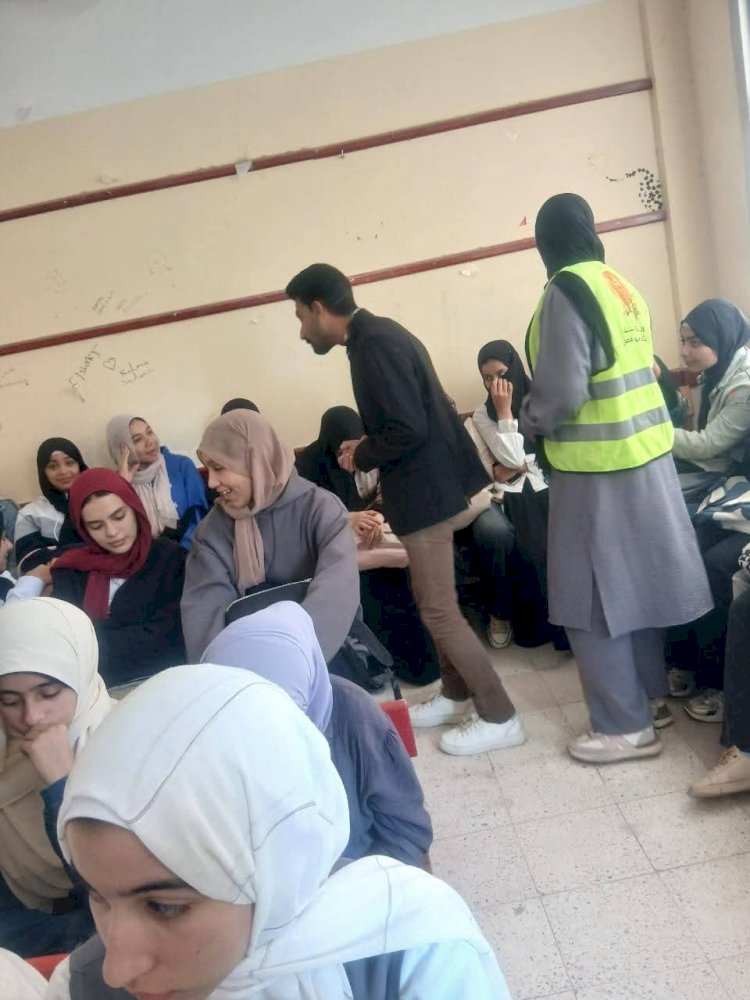 اتحاد شباب كفر الشيخ ينظم مبادرة نادي العلوم بالمدرسة الثانوية بنات بمركز بيلا
